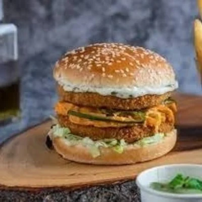 Aloo Tikki Burger (double)