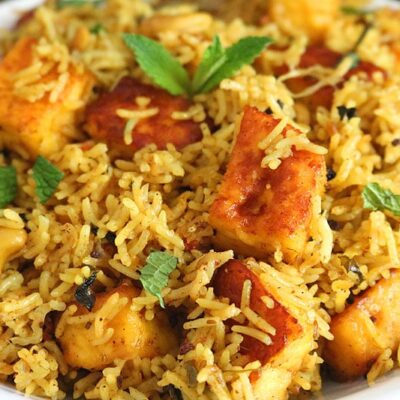Paneer Biryani