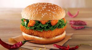 Paneer Tikki Burger (double)