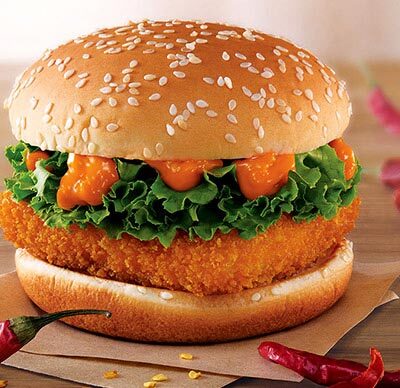 Paneer Tikki Burger (double)