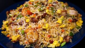 Paneer & Mushroom Fried Rice
