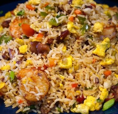 Paneer & Mushroom Fried Rice