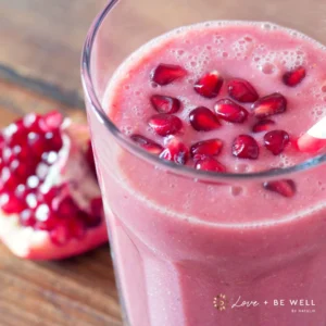 Pomegranate Milk Shake